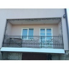 Балкон с прямоугольной рамкой - модель №15